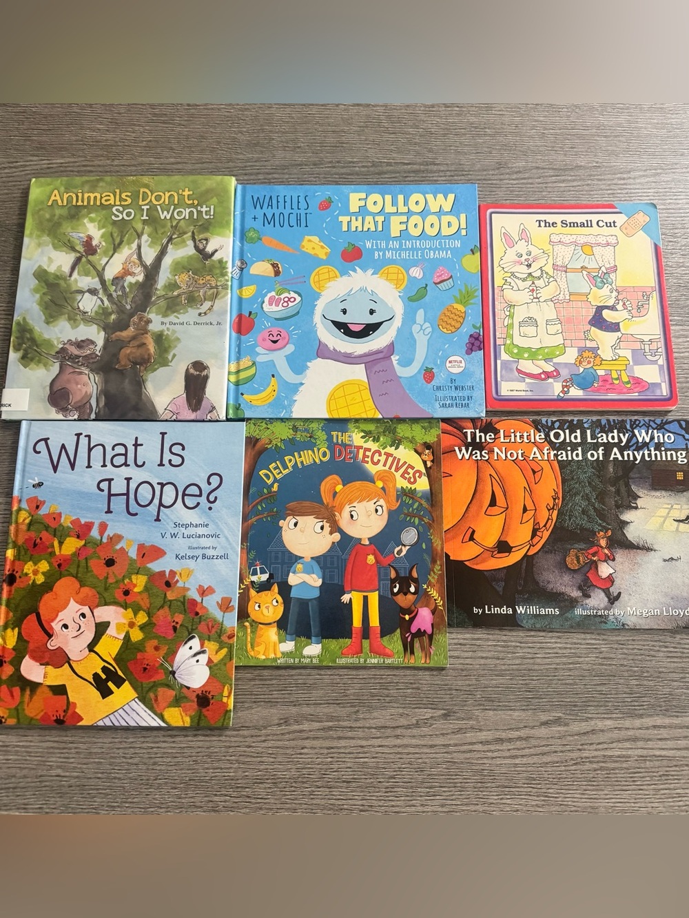 Childrens Kids Books Assorted Early Reading Elementary Lot Of 6